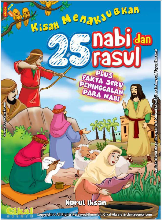 Kisah Menakjubkan 25 Nabi dan Rosul